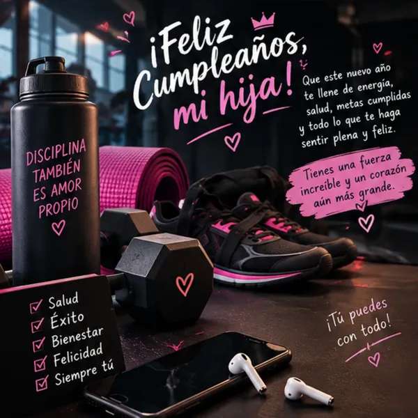 Dedicatoria de cumpleaños para una mujer fuerte e independiente