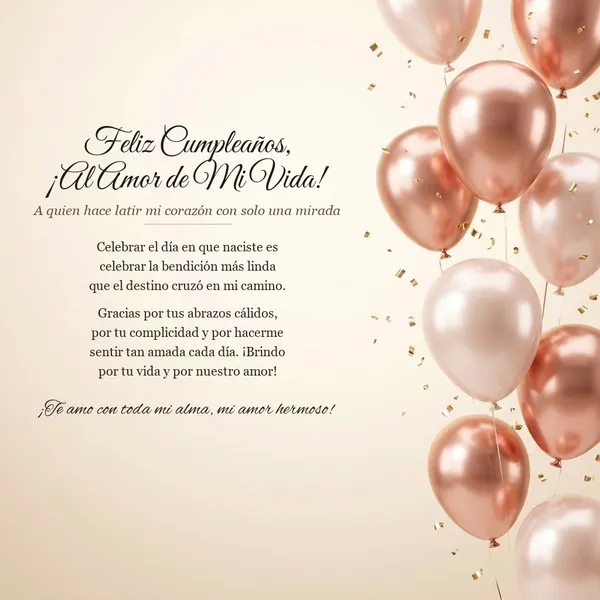 Tarjeta artesanal de feliz cumpleaños para mi novio